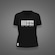 Camiseta  do Santos Menina Da Vila Zé Carretilha Feminina PRETO