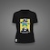 Camiseta do Santos Baleinha e Baleião Zé Carretilha Feminina PRETO