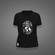 Camiseta do Santos Maior Time Da Terra Zé Carretilha Feminina PRETO