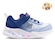 Tênis Infantil Skechers Sola Glow Ombre Deluxe AZUL CLA/ROSA