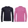 Camisa Térmica Manga Longa Puma UV50+ - 2 Unidades - Infantil PRETO