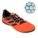Chuteira Futsal Infantil adidas Rabisco + Mini Bola LARANJA