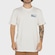 Camiseta Masculina Quiksilver Crossed Out Snow BRANCO