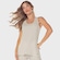 Camiseta Regata Feminina Vestem Fenda Honey AMARELO