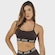 Top Feminino Vestem Bliss MARROM
