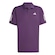 Camisa Polo Masculina adidas Club 3 Listras ROXO