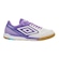 Chuteira Futsal Adulto Umbro Adamant Master Class BRANCO/ROXO