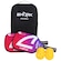 Kit Shark Pickleball 2 Raquetes 4 Bolas e 1 Capa de Transporte VERMELHO/ROXO