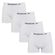 Cueca Boxer Reebok Classic - 4 Unidades - Masculina BRANCO