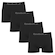 Cueca Boxer Reebok Classic - 4 Unidades - Masculina PRETO