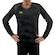 Camisa de Goleiro Infantil Penalty Delta 127 PRETO/BRANCO/CINZA