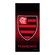 Toalha de Banho Flamengo Buettner Veludo 70X140 63796 PRETO/VERMELHO