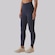 Calça Legging Fila Life Ribbed Feminina AZUL ESCURO