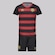 Kit Uniforme do Sport Recife Umbro I 2024 Infantil PRETO