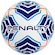 Bola de Futebol de Campo Penalty Matis XXIV BRANCO/AZUL