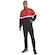Agasalho Masculino Fila sem Capuz Double Block PRETO