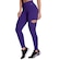 Calça Legging Selene com Recorte Feminina ROXO