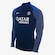 Camiseta Manga Longa Paris Saint-Germain Nike Strike Masculina AZUL
