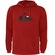 Blusão de Moletom Masculino Quiksilver com Capuz Comp Logo 2.0 VERMELHO