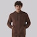 Blusão de Moletom Masculino Fila com Capuz Comfort Classic Winter B MARROM