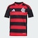 Camisa Flamengo I adidas 25/26 Listrada Infantil Vermelho/Preto