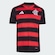 Camisa Flamengo I adidas 25/26 Listrada Masculina VERMELHO/PRETO