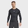 Camiseta Masculina Adidas Manga Longa Techfit Compression Treino PRETO