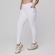 Calça Legging Fitness Textura Canelado Bolso Poliamida Feminina BRANCO