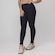 Calça Legging Fitness Textura Canelado Poliamida Feminina PRETO
