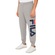 Calça de Moletom Fila Basic Letter Masculina CINZA