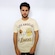 Camiseta NBA LA Lakers Legacy Masculino BEGE
