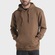 Blusão de Moletom Canguru Masculino Volcom Single Stone MARROM