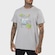 Camiseta Masculina Okdok Artistic Classic Skull CINZA