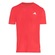 Camiseta adidas Own The Run 3 Stripes Masculina VERMELHO