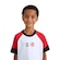 Camiseta Infantil Braziline Flamengo Ancora BRANCO/VERMELHO