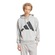 Blusão de Moletom adidas Masculino Essentials Big Logo CINZA