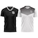 Kit 2 Camisas do Santos Immersive + Ponto Braziline Masculina PRETO/BRANCO