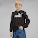 Blusão de Moletom Infantil Puma ESS NO. 1 Logo Crew PRETO