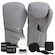 Kit Luva Boxe Muay Thai Elite Pretorian + 2 Par Bandagem + Bucal CINZA CLARO