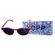 Óculos de Sol Unissex Yopp Polarizado Uv400 Hippie Chic VERMELHO