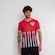 Camiseta do São Paulo Surf Center Esportiva Oficial Tricampeão Mundial Masculina VERMELHO/PRETO