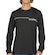 Camiseta Quiksilver Manga Longa New Lines WT25 Masculina CINZA ESCURO