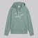 Blusão de Moletom Feminino Puma ESS Script com Capuz VERDE