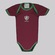 Body do Fluminense Torcida Baby Infantil VERMELHO