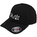 Boné Quiksilver Omni Chrome Line Aba Curva PRETO