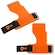 Luva Hand Grip Skyhill Cf Ultra LARANJA