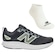 Tênis Masculino New Balance 460 V4 + Par de Meia PRETO/VERDE CLA