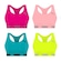 Top Puma Nadador sem Costura - 4 Unidades - Feminino ROSA/VERDE