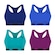 Top Puma Nadador sem Costura - 4 Unidades - Feminino AZUL ESC/ROXO