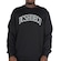 Blusão de Moletom DC Shoes Careca Hoops WT25 Masculino PRETO
